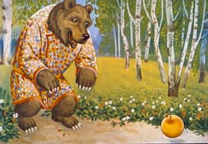 Колобок - cказка А. Н. Афанасьева