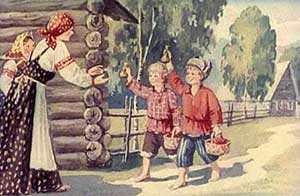 Голубая змейка