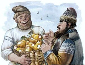 Басня "Самые лучшие груши" Л. Толстой
